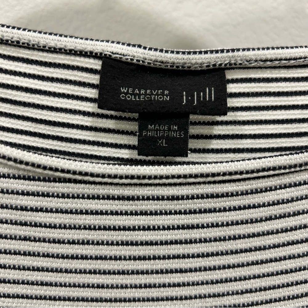 J. Jill Long Stripped Top